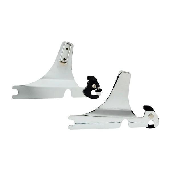 FLSTC/FLSTS用デタッチャブル・シーシーバーサイドプレート クローム 