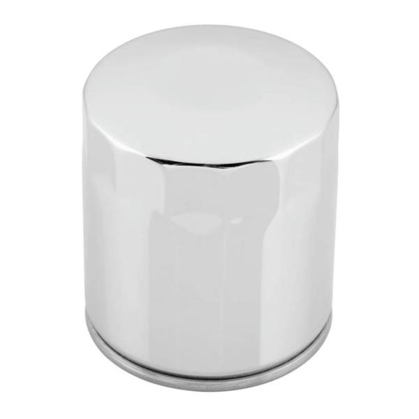 TWIN POWER スタンダードハーレーオイルフィルター/クローム