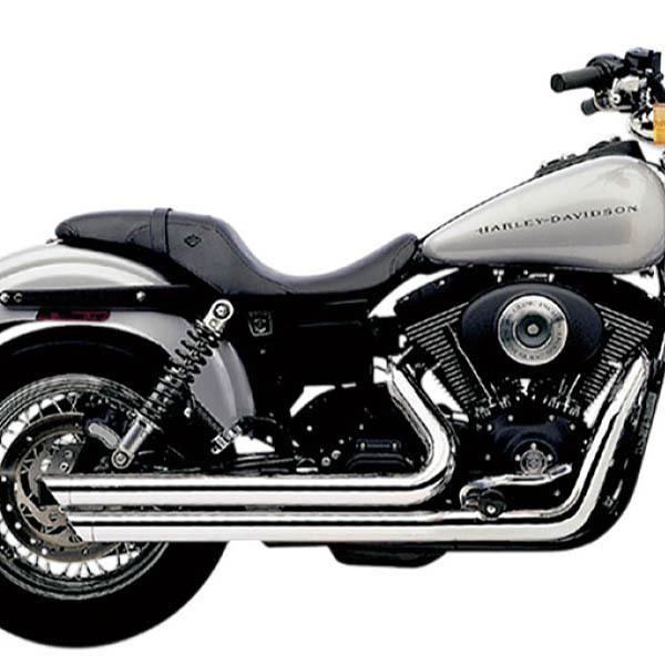 COBRA Speedster スラッシュダウン ショートマフラー　FXBB COBRA SpeedSter エキゾースト スラッシュダウン クローム 2012〜2017