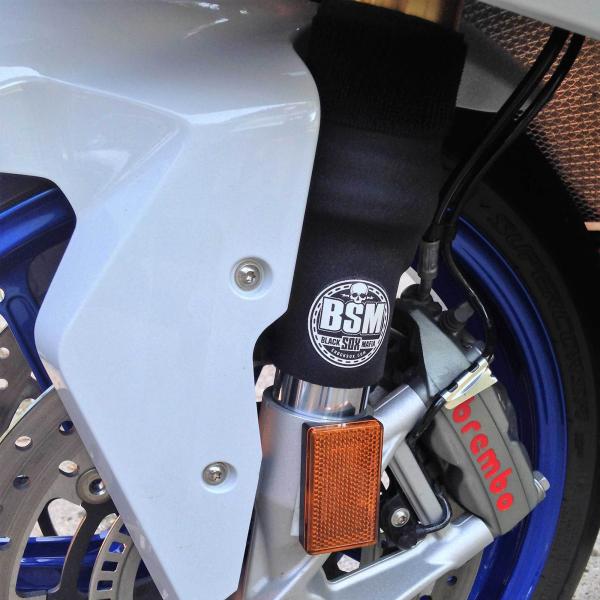 ショックソックス オリジナル BSM 15cm 倒立フォーク用フォークチューブガード (ブラック)