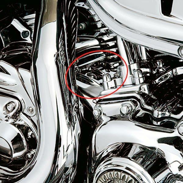 クリアキン 8694 リアーシリンダーベースカバー : HD-PARTS ハーレー 