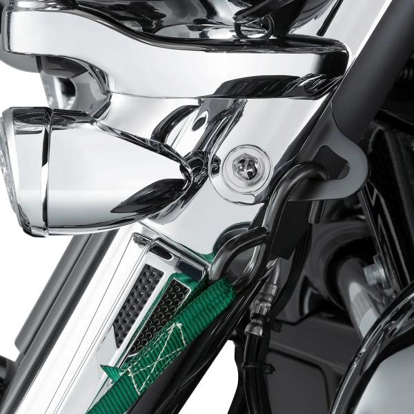 ハーレー FLHT、FLHX タイダウンブラケット ブラック CIRO : HD-PARTS