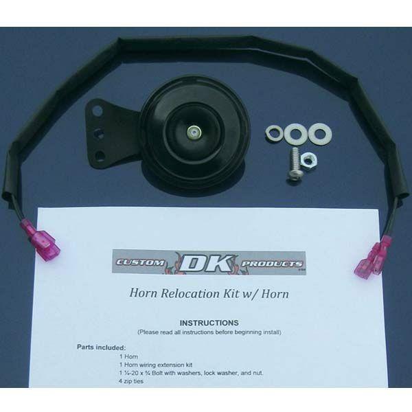 DKカスタム DK-HRN-BLK DKcustom ホーン リロケーションキット ブラック