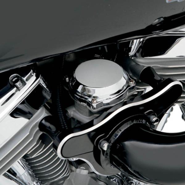 ドラッグスペシャリティーズ CVキャブレター トップ　ハーレー CVキャブレター トップカバー クローム Drag Specialties : HD-PARTS