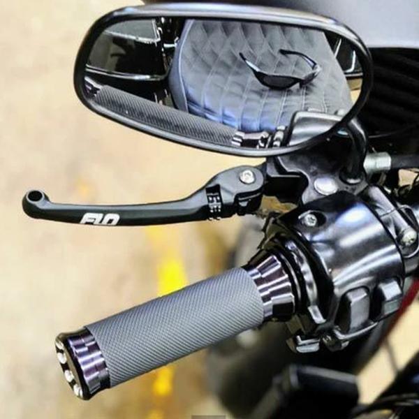 2025年以降ソフテイル MXスタイル アジャスタブル レバー ブラック FLO