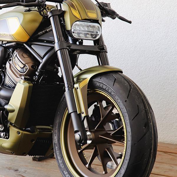 ハーレー Sportster S Custom V1 フロントフェンダー(未塗装) Cult