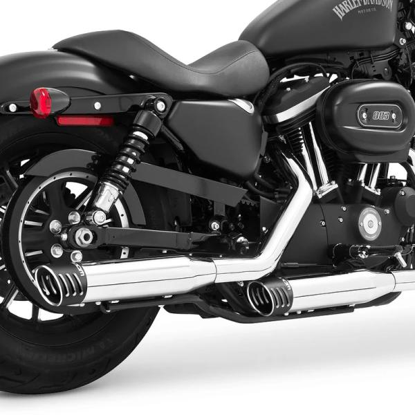 Harley Davidson Sportster マフラー ハーレー スポーツスター スリップオンマフラー RACING 3.25インチ