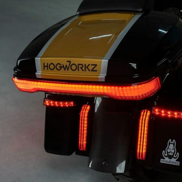 2014〜 ツーリング シーケンシャル LED ツアーパックライト (スモークレンズ) ホグワークズ