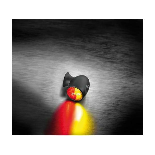 【商品説明】世界最小LEDコンビネーションランプ 尾灯/制動灯付きウインカー。レンズ面直径7mm。外径10mmと超小型。1個販売。ECE適合テールライト/ウインカー日本の車検対応（協定規則50号認可商品 eマーク E13 50R）ケラーマン...