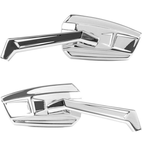 【適合】ハーレー ハンドルマウントミラー装着車用【商品説明】ハーレー用 ハンドルマウントミラーです。●クリアキンの新デザインシリーズ、エニグマデザイン。ミラーハウジングとステムの凹型模様が暗号機のダイアルをイメージしています。同シリーズのグ...