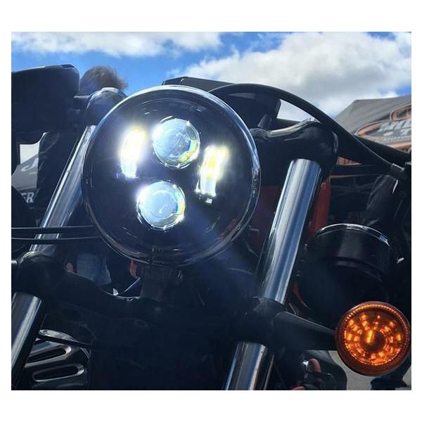 WMW MS-57R-001B プロジェクターLED 5-3/4インチ・ヘッドライト