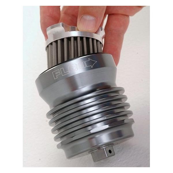 ハーレー FLOオイルフィルター アルミポリッシュ PC レーシング
tc96 PC RACING PCレーシング FLOオイルフィルター(フィルター交換