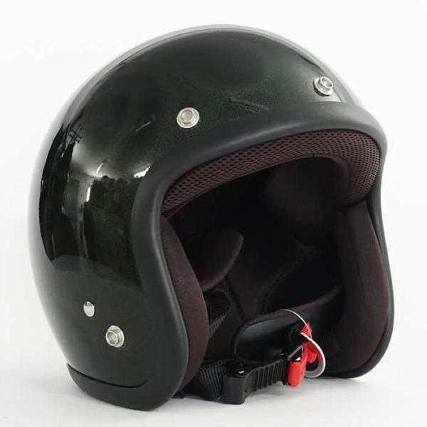 JGシリーズ GHOST ゴーストフレイム ジェットヘルメット グリーン 72JAM