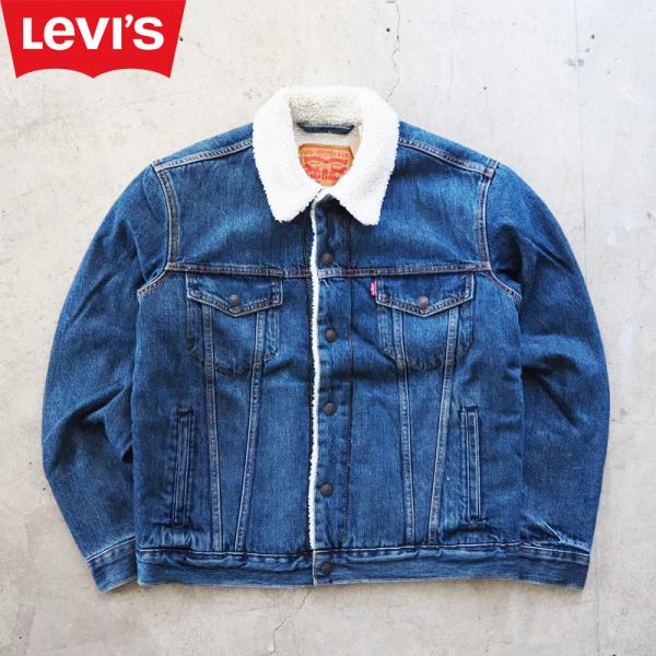 Levi's リーバイス ジャケット メンズ デニム シェルパ ボア Levi's リーバイス ジャケット メンズ デニム シェルパ ボア