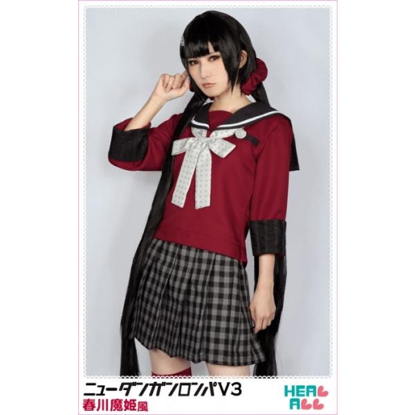 ニューダンガンロンパV3 高校制服 SNS風クリアカード 春川魔姫銀袋付 ニューダンガンロンパV3 ビッグタペストリー 春川魔姫（制服ver