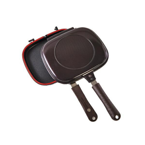 直火】 HAPPYCOOKER 両面フライパン ブラウン REGULAR ハッピー
