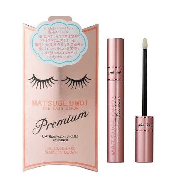 高濃度ヒト幹細胞培養液・ＮＭＮをW配合した究極のまつ毛美容液！大容量１３ml（現行タイプの２倍入）！美容成分で、みずみずしい潤いを与えハリとコシのあるまつ毛に導く！ ダメージ マスカラ 顔 フェイス メイク 化粧 化粧品 日本