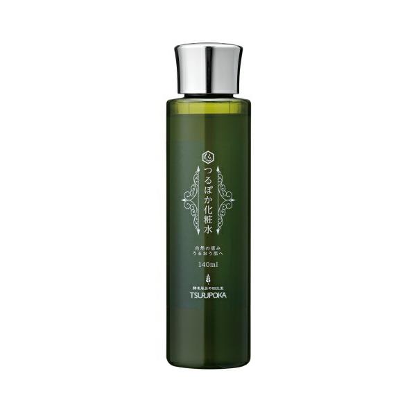 回生堂 つるぽか 化粧水 140ml うるおい 潤い 保湿  顔 フェイス 肌 天然系素材 米ぬか コメヌカ発酵液 美容成分 海藻 ミネラル 【基本宅配便送料無料】