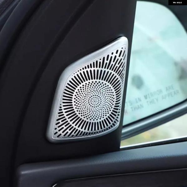 並行輸入品 メルセデス ベンツ W167 X167 GLE GLS カー ドア オーディオ スピーカー カバー トリム ステッカー 車内 GLE350 2020