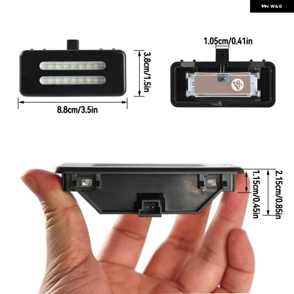 並行輸入品 BMW E70 F25 E90 E91 E92 E60 E66 X5 X3 E71省エネ LED 車内 サンバイザー /バニティ ミラー ランプ/読