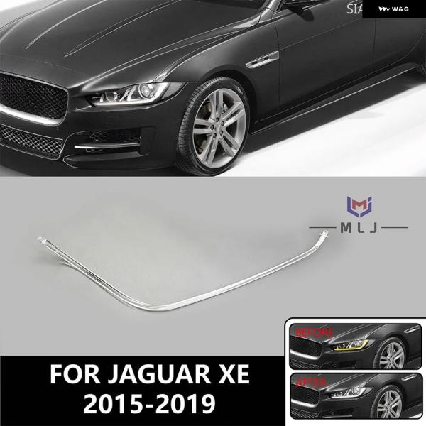 並行輸入品 ジャガー XE 2015-2019用 LED ヘッドライト DRL ライトガイド チューブ デイタイム ランニングライト エンジェルアイ ストリップ