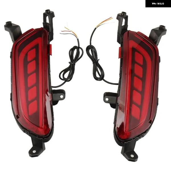並行輸入品 マツダ CX-3 車用 LED リア フォグランプ バンパー ブレーキ ウィンカー リフレクター ライト 1セット 2015-2020