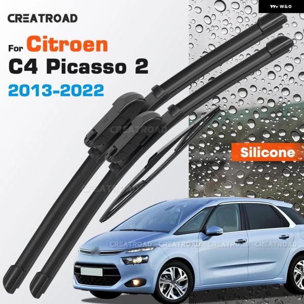 並行輸入品 シトロエン シリコン ワイパー ブレード C4 2 コーティングサイレント HD フロントガラス 30 インチ 6 1 4 2013-2022
