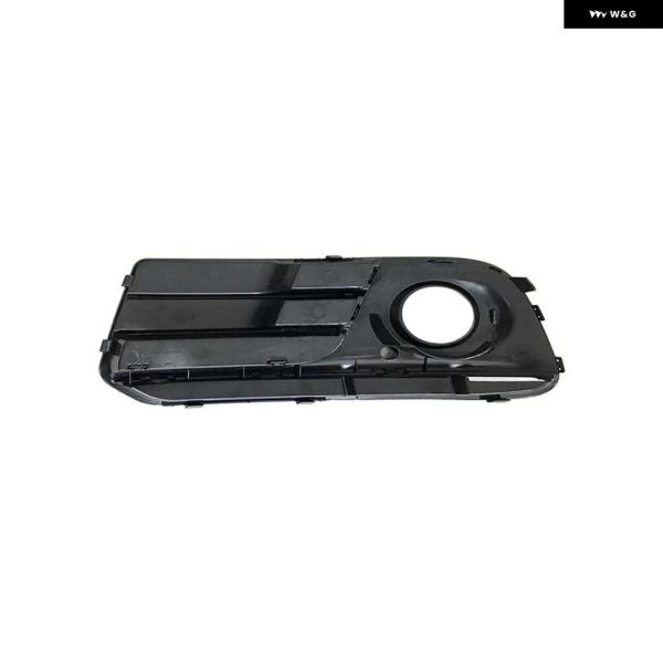 並行輸入品 アウディ Q5 A4 2014 フロント右 フォグランプ グリル カバー トリム ABS フレーム ブラック 2013-2015