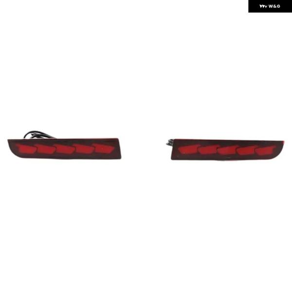 並行輸入品 三菱 LED リア バンパー リフレクター フォグランプ ランサー エボリューションX アウトランダー 2008-2017 2011-2012
