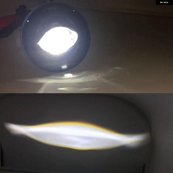 並行輸入品 シボレー アバランチ用 フォグランプ フォグライト タホ LED ラウンド 2個セット 2007-2014
