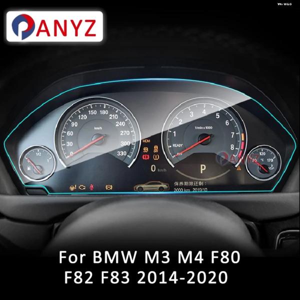 並行輸入品 BMW F80 F82 F83 M3 M4 ダッシュボード プロテクター カー インテリア スピード メーター ステッカー フィルム クリア 201