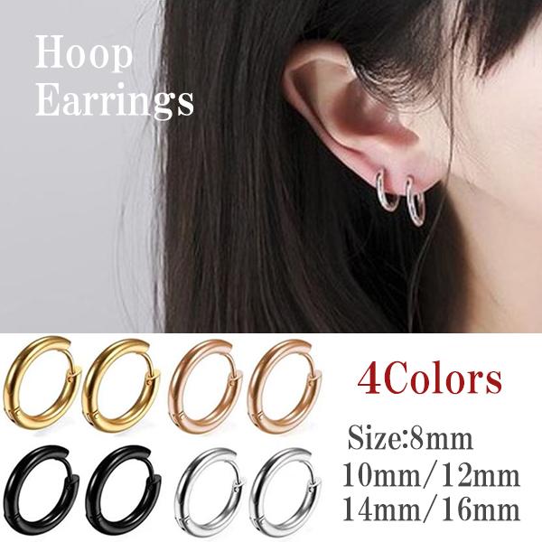ピアス フープ フープピアス 小さめ 大きめ メンズ レディース おしゃれ シンプル 両耳用 セット 代 30代 40代 T 22 5 7 1 Selectshoplucua 通販 Yahoo ショッピング