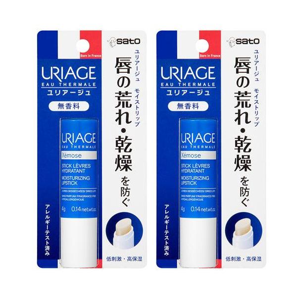 ●ユリアージュ モイストリップは唇の表面をおおって、荒れや乾燥を防ぎます。●４種の保湿成分「シア脂」「ルリジサ種子油」「ヒアルロン酸Na」「ビーズワックス（ミツロウ）」を配合。デリケートな唇をやさしく守ります。