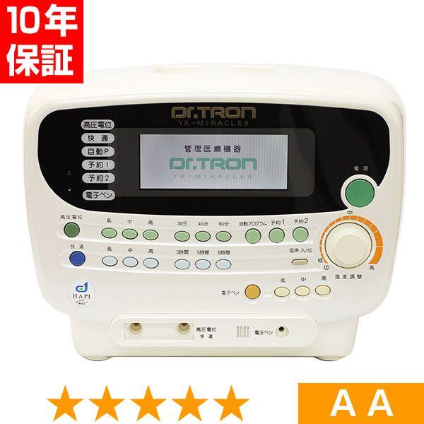 【欠品や出荷に時間がかかる場合、ご連絡差し上げます。】■商品名：ドクタートロン YK-ミラクル8■商品ランク：★★★★★ 程度AA■保証期間：10年保証■セット内容：本体、シングル電床、コードホルダー6個、新品汎用絶縁シート、取扱説明書、※...