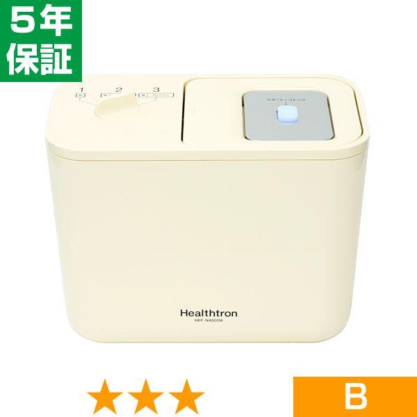 【欠品や出荷に時間がかかる場合、ご連絡差し上げます。】■商品名：ヘルストロン HEF-N4000W■商品ランク：★★★ 程度B■保証期間：5年保証■セット内容：ヘルストロン本体、上部電極、電位敷きパッド（電極、ウォーマー内蔵）、取扱説明書、...
