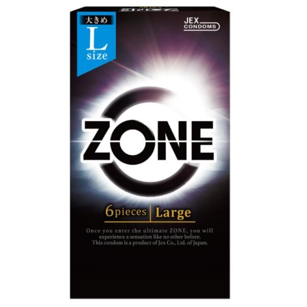 コンドーム　JEX　ZONE　ラージサイズ　1箱
