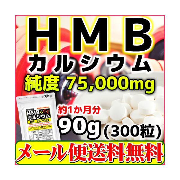 ヘルシーカンパニー HMB サプリ 300mg×300粒 純度83.3％ HMB