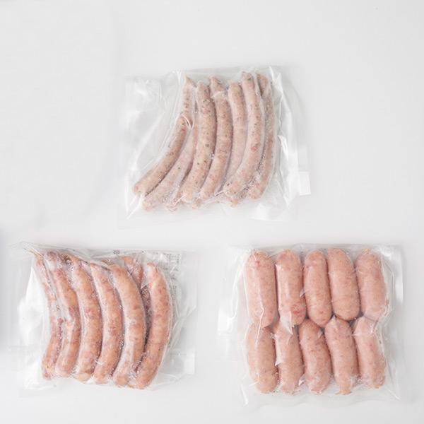 「サンショク　人気のウインナー３種セット　品番：1149」は、有名ビアホールの人気メニューとして使用されているウインナーをボリュームたっぷりでお届けします。■メーカー　サンショク■区分　セレクトフード/冷蔵・冷凍食品/冷凍食品/精肉・肉加工品