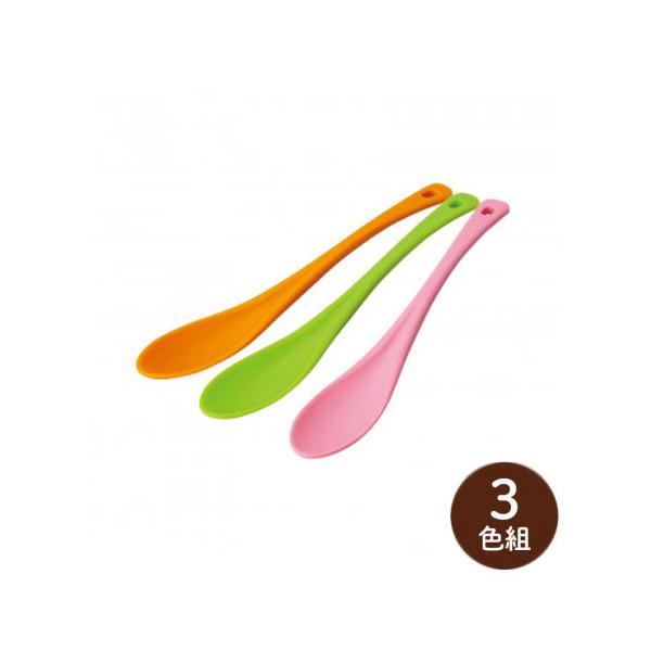 他サイト： スリムなシリコーンスプーン 3色組 - コモライフの商品画像