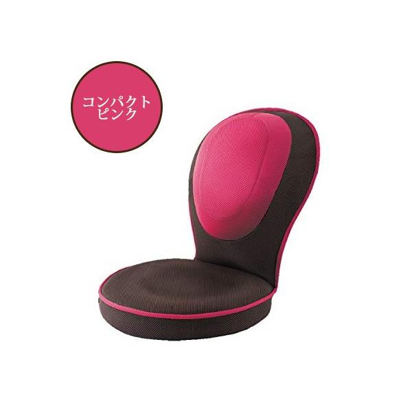 「背筋がGUUUN　美姿勢座椅子コンパクト　ピンク」は、背もたれの中央部にもリクライニング機能を搭載したキッズサイズの座椅子です。2箇所のリクライニングをお好みの位置に設定することで、抱っこ座り、ストレッチなどに使える多機能座椅子。肉厚な背...