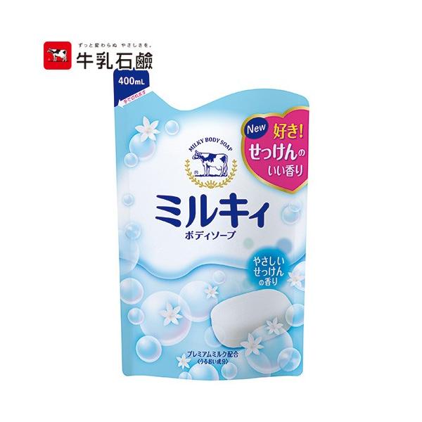 牛乳石鹸ミルキィボディソープ つめかえ用フローラルソープの香り400ml 32個 Amazon | 牛乳石鹸 ミルキィボディソープ フローラルソープの