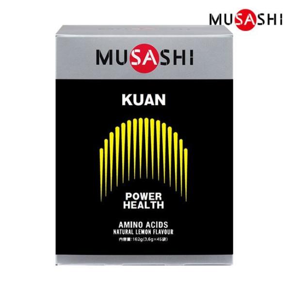 【値下げ増量】MUSASHI クアン62本　① MUSASHI(ムサシ) KUAN (クアン) スティック 3.6g×45本入