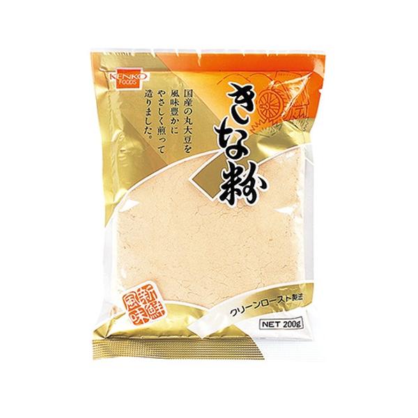 「国産大豆　きな粉　200g」は、国内産の良質な大豆を原料とし、高温熱風でふっくらと炒りあげるクリーンロースト製法で挽いたきな粉です。香ばしく濃厚なうまみがあります。■メーカー　健康フーズ■区分　セレクトフード/食材・加工食品/調味料/粉類...