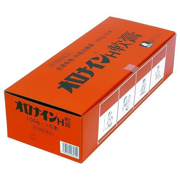 第2類医薬品】 オロナインH軟膏 100g×10個 - 大塚製薬 [すり傷/ニキビ