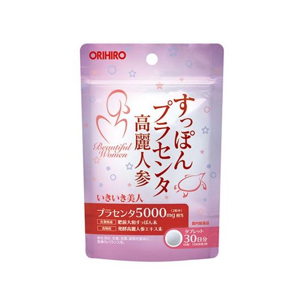 「すっぽんプラセンタ高麗人参粒　60粒」は、プラセンタに伝統素材のすっぽんと高麗人参を組み合わせました。ビューティーサポート食品として、日々の美容と健康維持にお役立てください。■メーカー　オリヒロ■区分　健康食品/サプリメント/プラセンタ/...