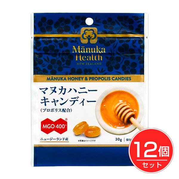 マヌカヘルス マヌカハニーキャンディー プロポリス配合 MGO400+ 30g 