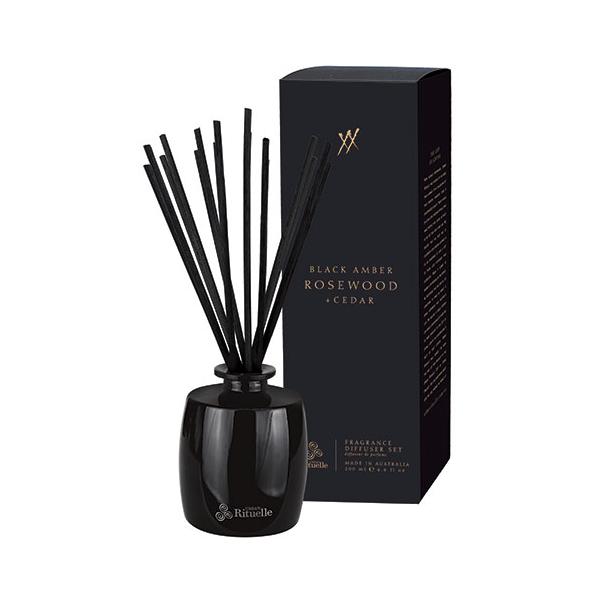 アーバンリチュエル ALCHEMY リードディフューザー Black Amber Rosewood+Cedar - 三和トレーディング アーバンリチュエル ALCHEMY リードディフューザー Black Amber