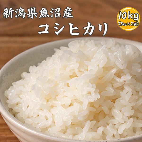 白米】 令和7年産 魚沼産 コシヒカリ 10kg(5kg×2袋) 国産 新潟県産