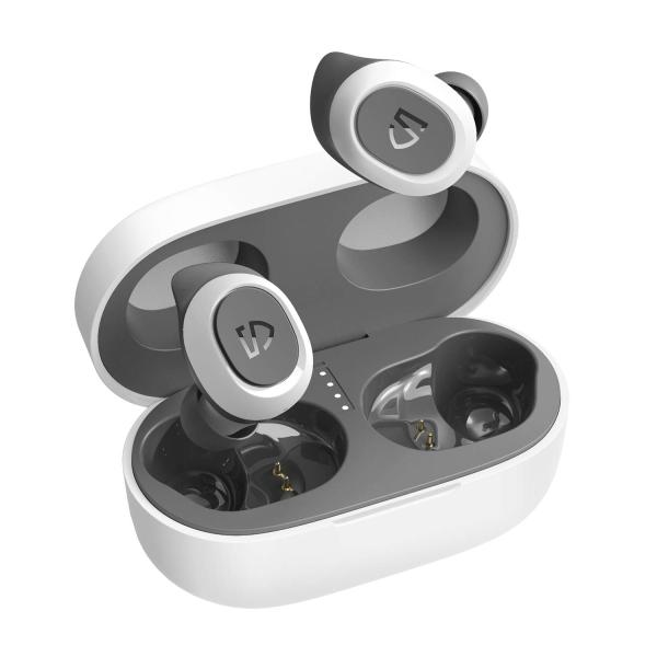 訳アリ アウトレット ワイヤレスイヤホン SOUNDPEATS Truefree2 IPX7防水 長時間再生 高音質 低遅延 Type-C充電対応 Bluetooth5.0 (ホワイト)