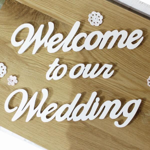 アルファベット 木製 筆記体 Welcome To Our Wedding セット販売 ウエディング 看板 結婚式 表札 誕生日 記念日 レターバナー ウエルカムボード Buyee Buyee Jasa Perwakilan Pembelian Barang Online Di Jepang